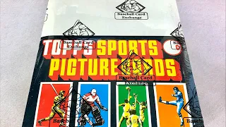 1984 TOPPS BASEBALL CARD RACK PACK SEALED BBCE BOX!