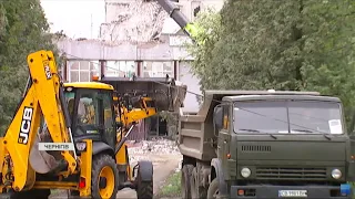 💔Чернігів у жалобі: як ліквідовували наслідки атаки рф