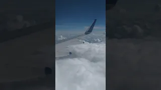 Flight Drops once due to Heavy Turbulence