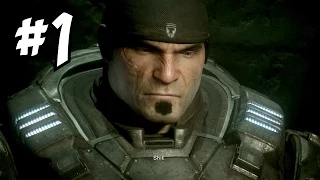 GEARS OF WAR: ULTIMATE EDITION [1] ★ "Marcus Fenix is a BADASS!" Campaign Let's Play / Walkthrough