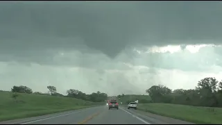 Beginning of Greenfield Iowa Tornado - 5/21/24