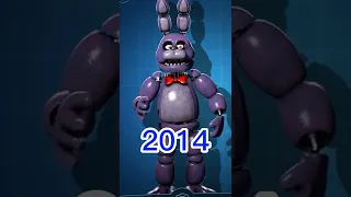 animatrónicos 2021-2014 #mixtoomg #shorts #fnaf