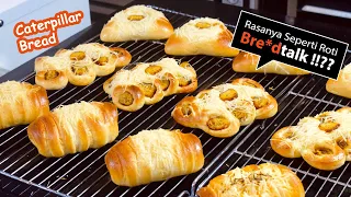 Resep CATERPILLAR BREAD | Roti Super Premium | Lengkap banget | Cantik dan lembut banget rotinya
