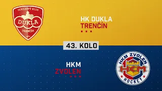 43.kolo Dukla Trenčín - HKM Zvolen HIGHLIGHTS