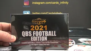 Paul's 2021 Super Break QB's Edition NFL Football Box Break