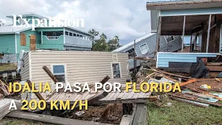 El huracán Idalia pasa por Florida con inundaciones y vientos de más de 200 kilómetros por hora