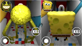 Playing as SpongeBob vs Roblox Innyume Smiley's Stylized Nextbot in Poppy Playtime Chapter 3! (GMod)