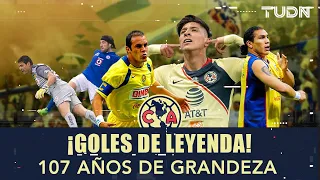 ¡107 AÑOS DE GRANDEZA! Los GOLAZOS INOLVIDABLES en la historia del América | TUDN