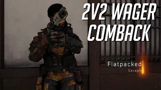 2v2 BO4 SnD Wager Comeback on Gridlock | Flatpacked & BigCragles | 2v2 Wager #2