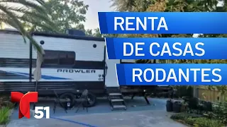 Aumenta la práctica de alquiler de casas rodantes como viviendas