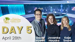 $1.5M Meltwater Champions Chess Tour: New In Chess Classic | Day 5 | D. Howell, J. Houska & K. Snare