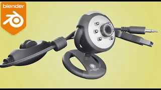 3D Camera model in blender | Webcam Model in blender | Camera modeling blender.