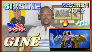 6IX9INE - GINÉ (Official Music Video) | Task_Tv REACTION VIDEO