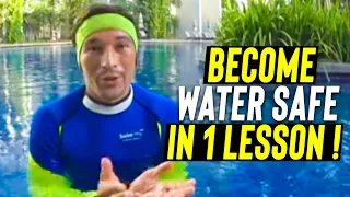 Learn to SWIM CONFIDENT in 1 lesson (Kids - Adults) Easy & simple way to teach to Become Water safe