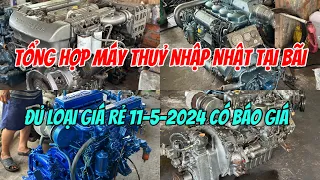 Tổng Hợp Máy Thuỷ Bán  11-5-2024 Đủ Loại Isuzu Yanmar Mitsubishi Yamaha 0923,5555,97 Tâm| Tâm Vlog