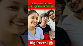 Triggered Insaan Ke Live Pe Huwa Sourav Or Piru Ka Spam 🤣 | #souravjoshivlogs #triggeredinsaan