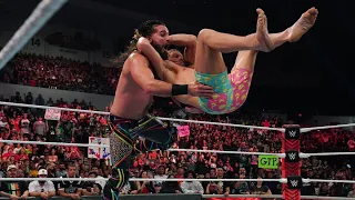 Matt Riddle RKO to Seth Rollins