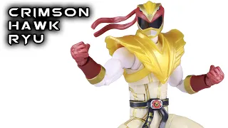 Lightning Collection CRIMSON HAWK RYU Power Rangers x Street Fighter Action Figure Review