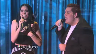 Jessie J and Tom Bleasby singing Flashlight