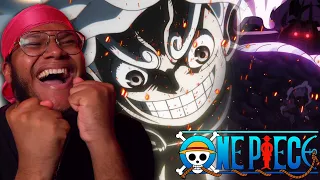LUFFY TAMES LIGHTNING!! HIS FINAL MOVE!! | One Piece Ep. 1074 REACTION!