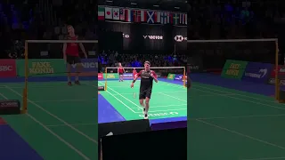 Viktor Axelsen vs. Rasmus Gemge in Denmark Open #shorts