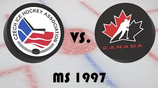 Mistrovství světa v hokeji 1997 - Semifinále - Česko - Kanada