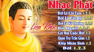 Nhạc Phật - Liên Khúc Nhạc Phật Giáo Hay Nhất 2022 #ĐẠOĐỜI - #LK ĐỜI LÀ CÕI TẠM  1&2 - Ân Thiên Vỹ