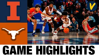 #16 Illinois vs #2 Texas | 2022 College Basketball Highlights