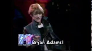 Bryan Adams MTV Promo (1983)