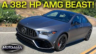 The 2020 Mercedes AMG CLA 45 4MATIC is a surprisingly fast little beast!