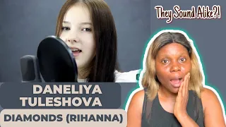 First Time Reacting To Daneliya Tuleshova - Diamonds (Rihanna cover) Reaction