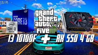 RX 550 4GB + I3 10100F GTA RP FIVEM TESTANDO TUDO NO MAXIMO E NO MINIMO