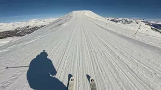 Serre chevalier piste noire Isolée