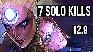 DIANA vs ORIANNA (MID) | 11/0/2, 7 solo kills, Legendary, 1.5M mastery | EUW Master | 12.9