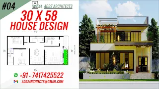 30X58 House Plan | ADBZ Architects