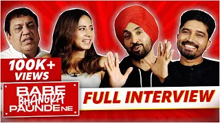 Diljit Dosanjh, Sargun Mehta Full Interview || Babe Bhangra Paunde Ne Movie || Kiddaan Interviews