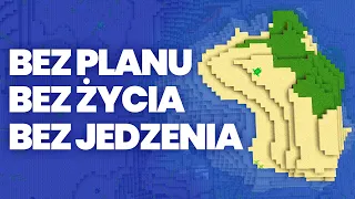 Przetrwałem 100 DNI na BEZLUDNEJ WYSPIE w MINECRAFT HARDCORE...