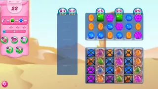 Candy Crush Saga LEVEL 124 NO BOOSTERS (new version)