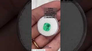 Popular shapes and helpful information for gemstone emeralds cushion cuts