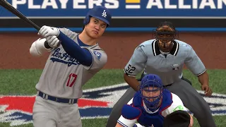 Los Angeles Dodgers vs Toronto Blue Jays - MLB Today 4/27 Full Game Highlights - MLB The Show 24 Sim