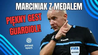 Szymon Marciniak odebrał medal za finał Ligi Mistrzów. Wyjątkowy gest Pepa Guardioli