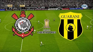 CORINTHIANS X GUARANI - LIBERTADORES DA AMÉRICA 2020 - 12/02/2020 - PES 2020