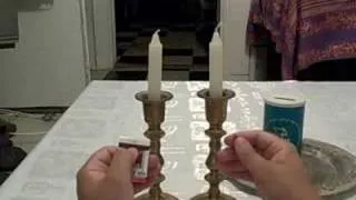 Cómo encender las velas de Shabbat