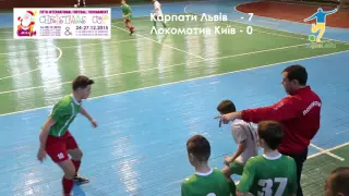 Карпати Львів 7-0 Локомотив Київ (Christmas Cup 2015)