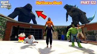 Multiverse Ghost Kingkong Saved Franklin & Shin Chan Died in GTA5 #122