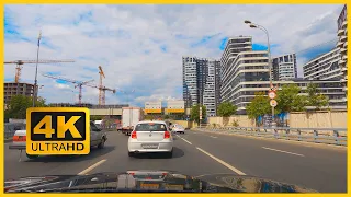 [4K] Driving through all of Moscow | Ryazansky prospect, city center, Leningradskoe highway, Russia