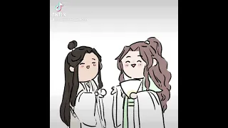 Xie lian shares his mantou with everyone!!! (*^▽^*) #tgcf