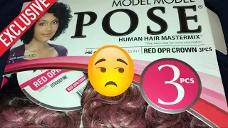 Don't buy this hair! | MODEL MODEL Pose Human Hair Mastermix