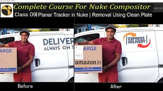 Complete Course For Nuke Compositor | Class - 09 | Planar Tracker in Nuke |How to Use planar Tracker