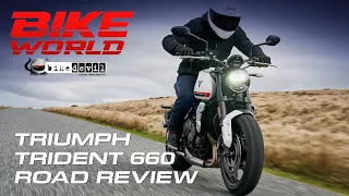 Chris Rides The Triumph Trident 660, It's A Very Addictive Road Bike. | 4K